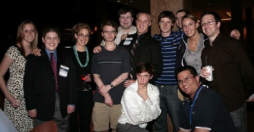 Members of the Students for the Exploration and Development of Space at the 2007 ISDC