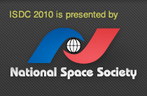 ISDC 2010 is presented by the National Space Society